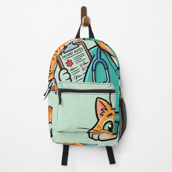 Item preview, Funny Nurse Cat Cute Cartoon Nursing Student Gift designed and sold by Arobinoz.