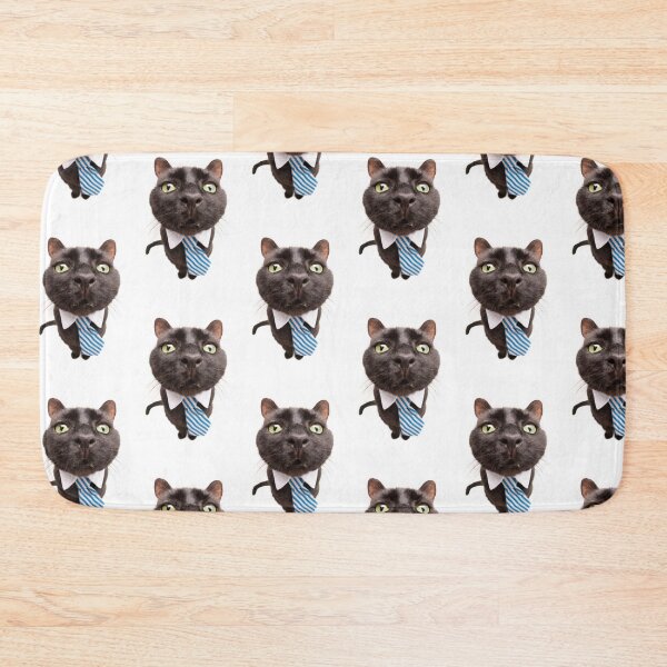 Item preview, cat with tie on designed and sold by CatsCritterDesigns .