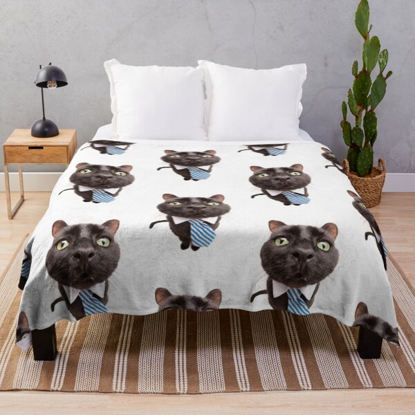 Item preview, cat with tie on designed and sold by CatsCritterDesigns .