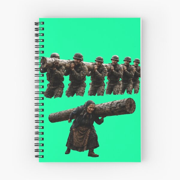 Item preview, Strong Village Grandma vs Special Forces - Funny Soldier Parody Sticker designed and sold by Scro-Ciob-Shop.