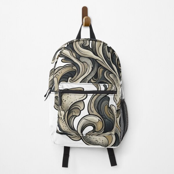 Item preview, Celestial Flow - Abstract Psychedelic Fluid Ornament designed and sold by Dzblack.