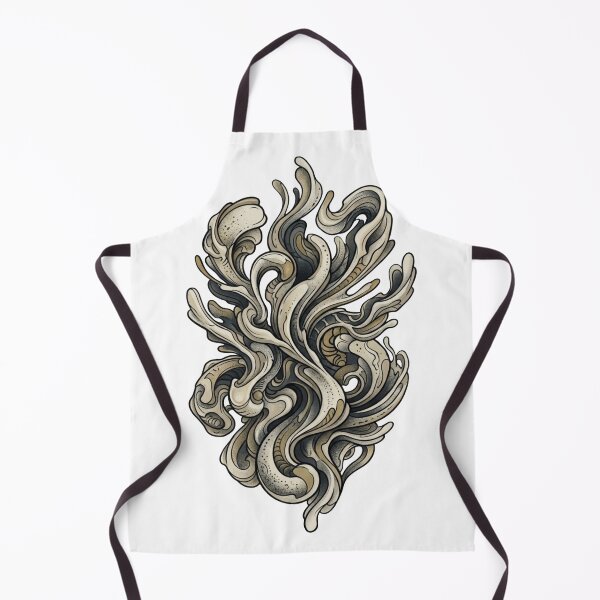 Item preview, Celestial Flow - Abstract Psychedelic Fluid Ornament designed and sold by Dzblack.