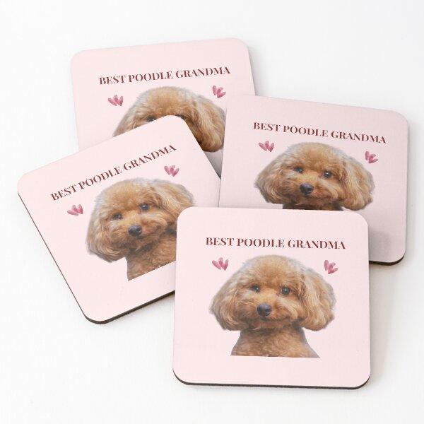 Item preview, Best Poodle Grandma Gift Funny Dog Print designed and sold by chaos-and-curls.