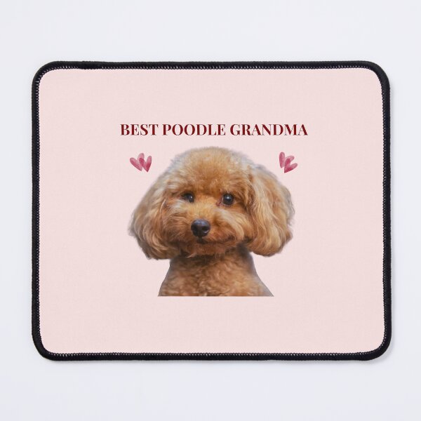 Item preview, Best Poodle Grandma Gift Funny Dog Print designed and sold by chaos-and-curls.