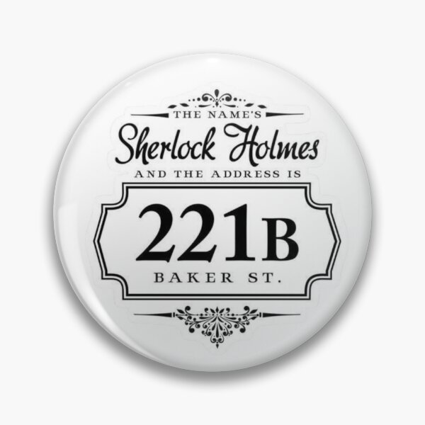 Artikelvorschau, Baker Street 221B | Hausnummernschild im Stil von Sherlock Holmes (BBC) entworfen und verkauft von suh shop.