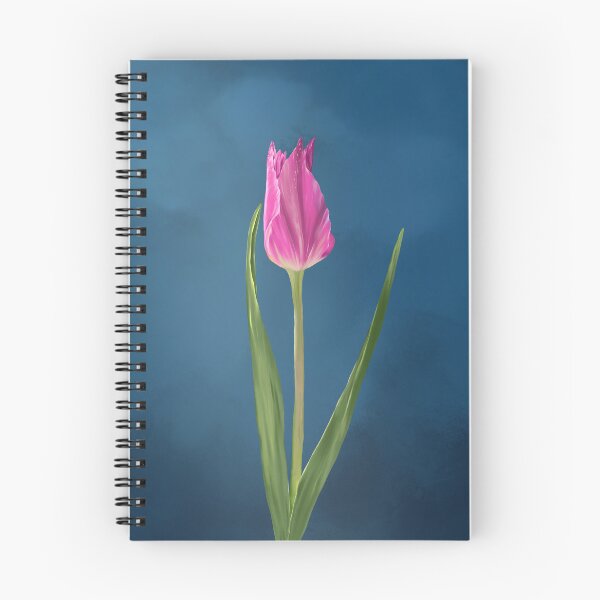 Item preview, Digital painting single tulip pink designed and sold by NoemiMarozsan.