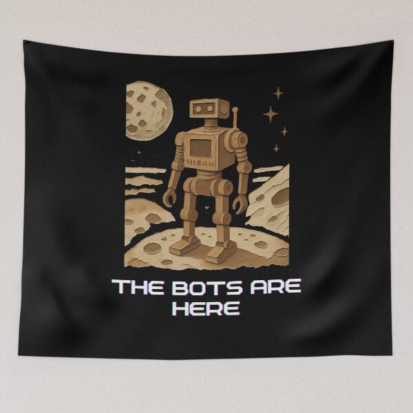 Item preview, Retro AI Supercomputer Robot | 1984 Cyberpunk Vaporwave Computer designed and sold by TEEJAMBOREE.