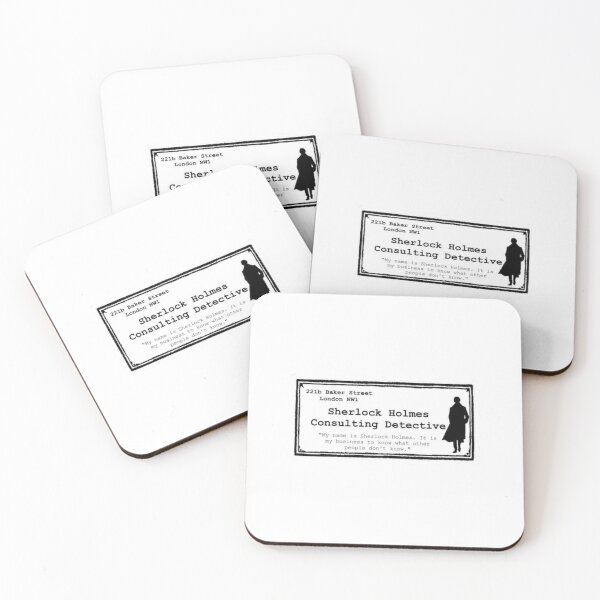 Item preview, Sherlock Holmes, detective consultor | Tarjeta de presentación vintage inspirada en Sherlock Holmes de la BBC designed and sold by suh shop.