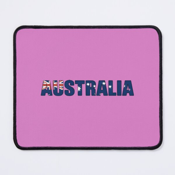 Item preview, Australia text with flag no background designed and sold by CreationsNicB.