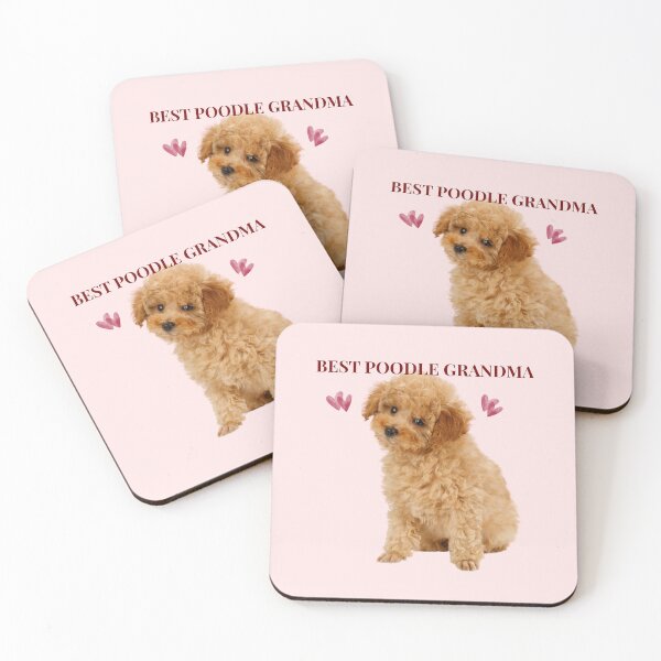Item preview, Best Poodle Grandma Gift Funny Dog Print designed and sold by chaos-and-curls.
