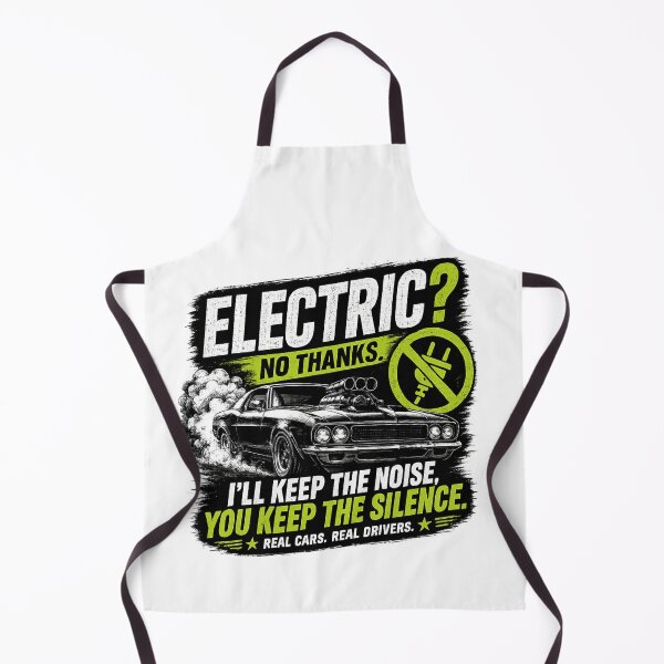 Item preview, Electric? No Thanks | American Muscle Car T-Shirt designed and sold by LukWer.