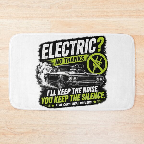 Item preview, Electric? No Thanks | American Muscle Car T-Shirt designed and sold by LukWer.