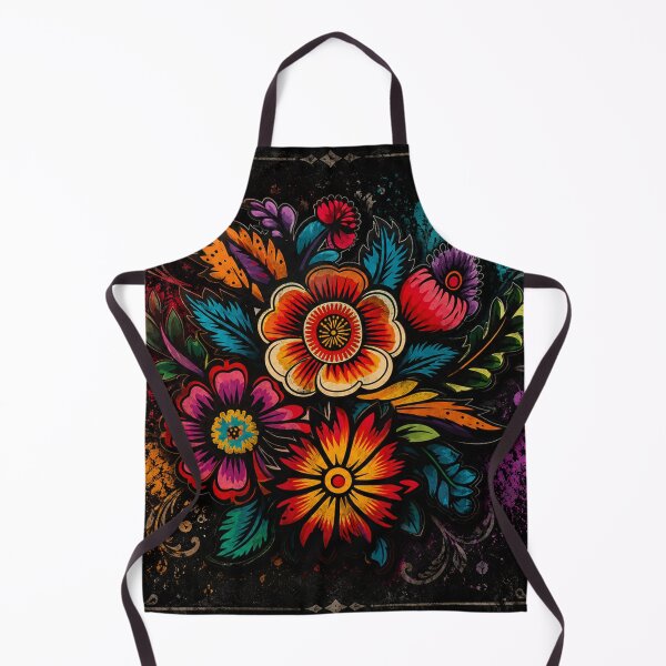 Item preview, Neo Traditional Floral Art | Vibrant Botanical designed and sold by Fei Long Design Hub.
