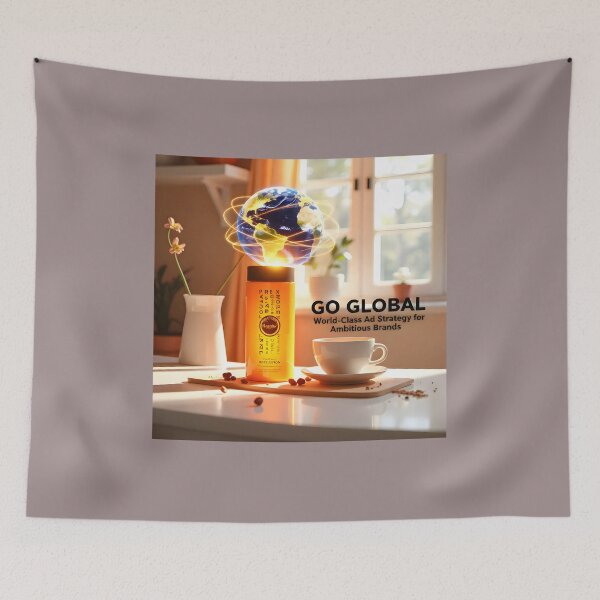 Item preview, Go Global 3D Lenticular Display: International Marketing Strategy Agency Banner designed and sold by Creative-RE.