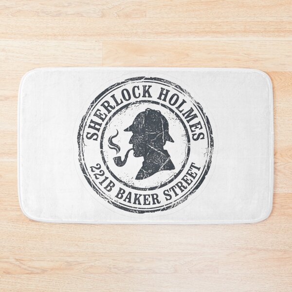 Item preview, Sherlock Holmes 221B Baker Street  | Vintage Detective Stamp Inspired Decal designed and sold by suh shop.