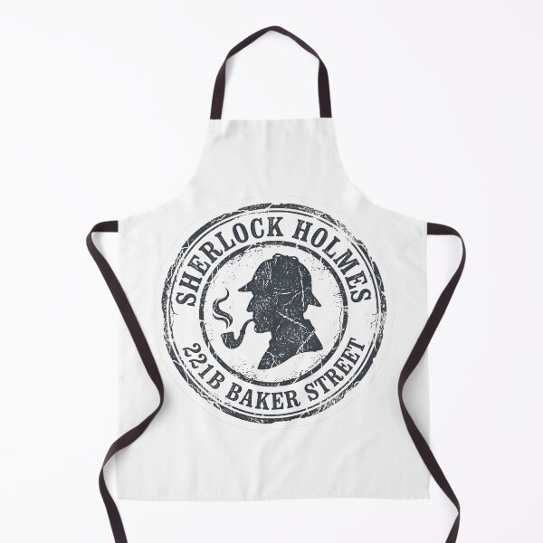 Aperçu de l'œuvre Sherlock Holmes 221B Baker Street | Autocollant inspiré d'un timbre de détective vintage créée et vendue par suh shop.