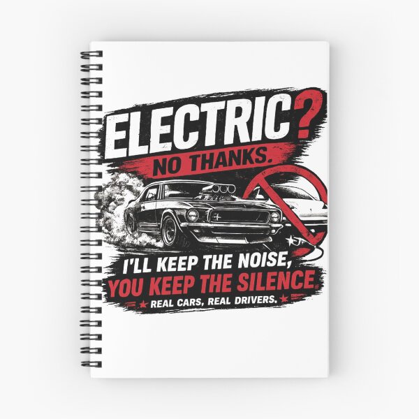 Item preview, Electric? No Thanks | American Muscle Car T-Shirt designed and sold by LukWer.