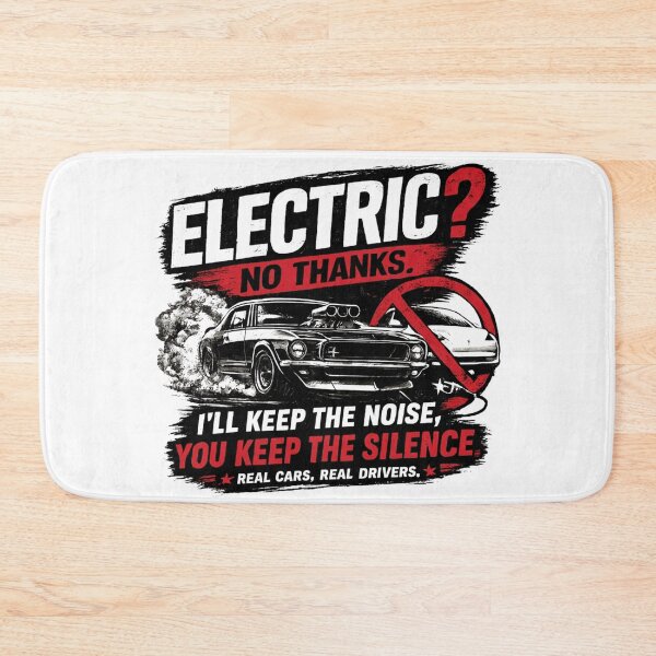 Item preview, Electric? No Thanks | American Muscle Car T-Shirt designed and sold by LukWer.