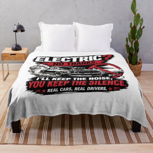 Item preview, Electric? No Thanks | American Muscle Car T-Shirt designed and sold by LukWer.
