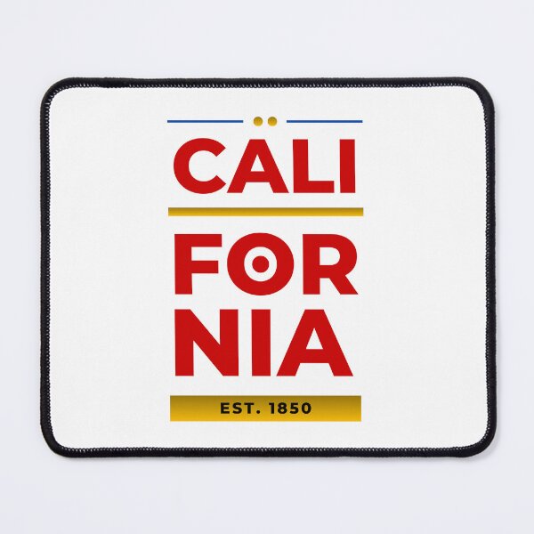Item preview, California Since 1850 Minimalist Design designed and sold by QuoteCanvas.TH.