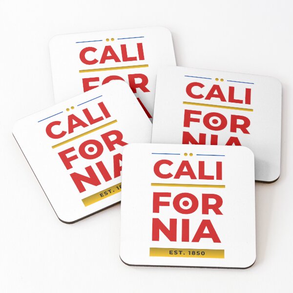 Item preview, California Since 1850 Minimalist Design designed and sold by QuoteCanvas.TH.