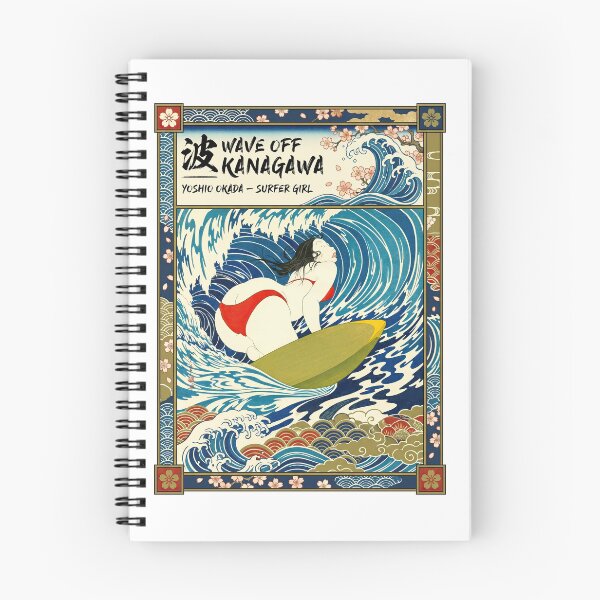 Item preview, Wave Off Kanagawa Japanese  Yoshio Okada – Surfer Girl designed and sold by TeeARTHY.
