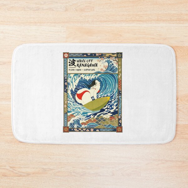 Item preview, Wave Off Kanagawa Japanese  Yoshio Okada – Surfer Girl designed and sold by TeeARTHY.
