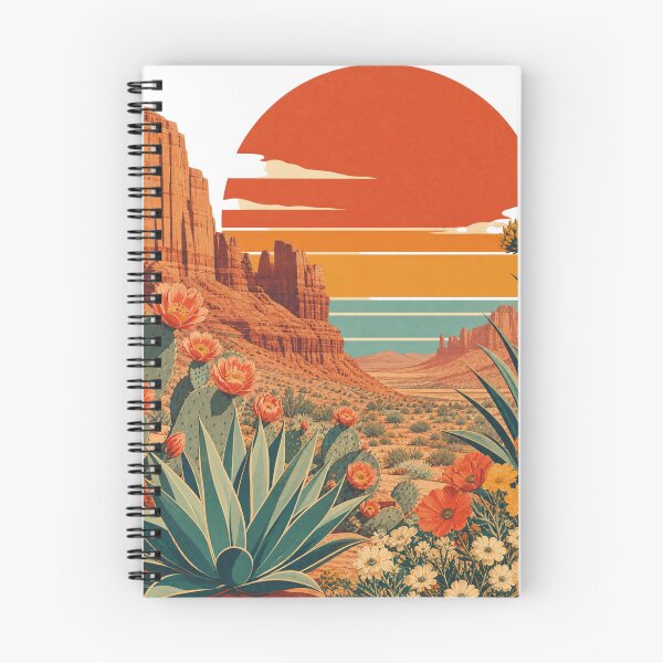 Item preview, Desert Mirage | Retro Desert Landscape Cactus Sunset Graphic T-Shirt designed and sold by rushaib.