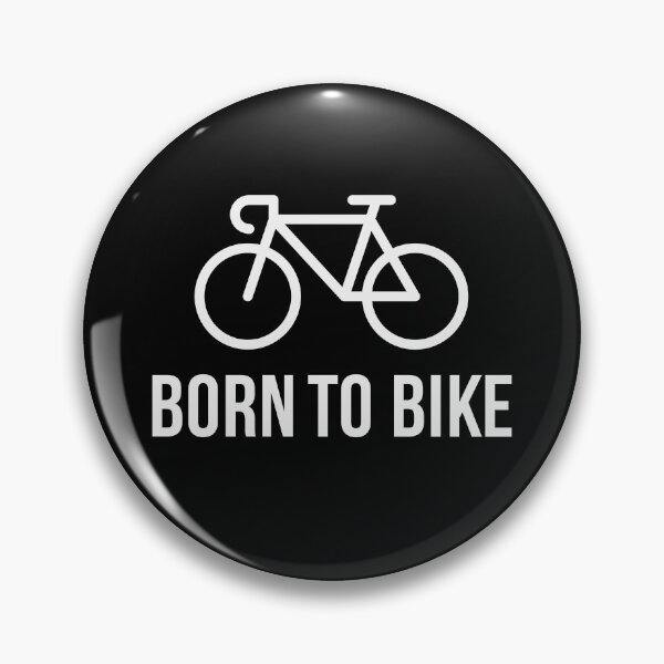Item preview, Born To Bike (Bike Rider / Racing Bicycle / White) designed and sold by MrFaulbaum.