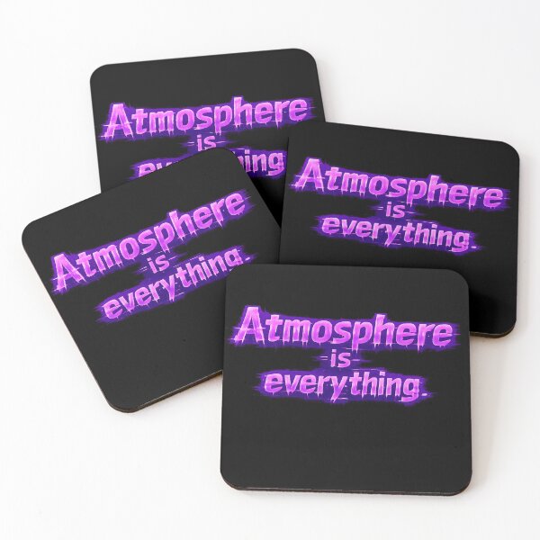 Item preview, Atmosphere is everything.(Cyberpunk ver) designed and sold by MaxDreamsArt.