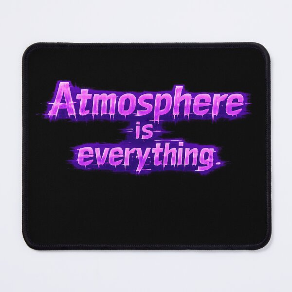 Item preview, Atmosphere is everything.(Cyberpunk ver) designed and sold by MaxDreamsArt.