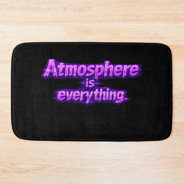 Item preview, Atmosphere is everything.(Cyberpunk ver) designed and sold by MaxDreamsArt.
