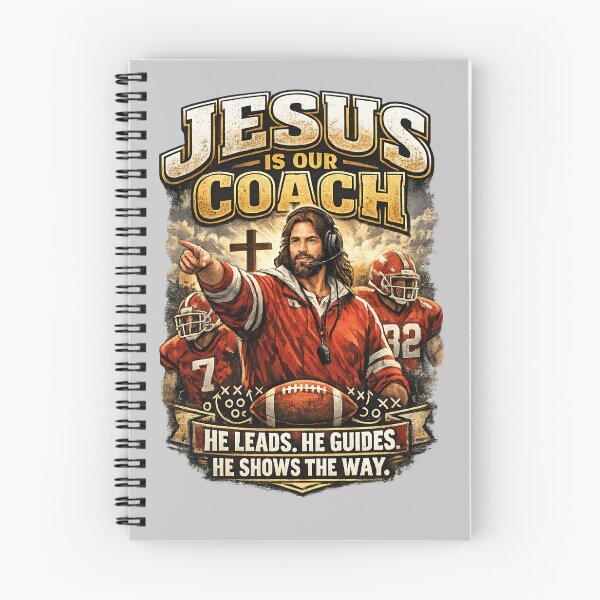 Item preview,  Jesus Is Our Coach, Jesus Leads Christian Apparel designed and sold by KINGDOM GOLD STUDIO.