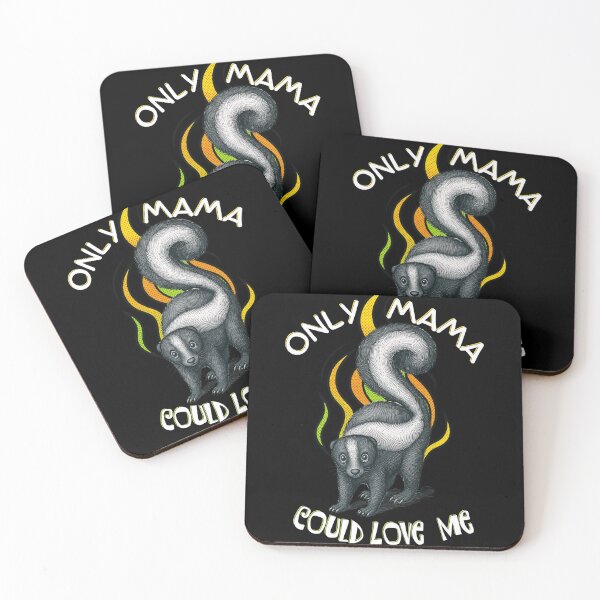 Item preview, Stinky Skunk | Only Mama Could Love Me | Light Ink Edition designed and sold by SunandShade.