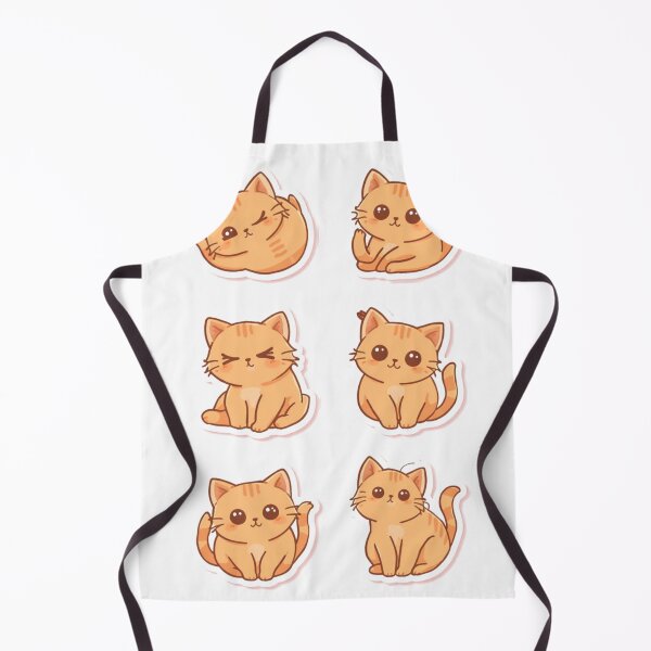Item preview, Cute Kawaii Cat Sticker designed and sold by HappyDoodle11.