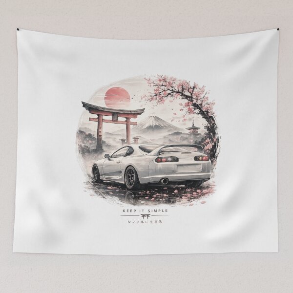Artikelvorschau, Sakura Spirit | JDM-inspiriertes japanisches Auto-T-Shirt entworfen und verkauft von LukWer.