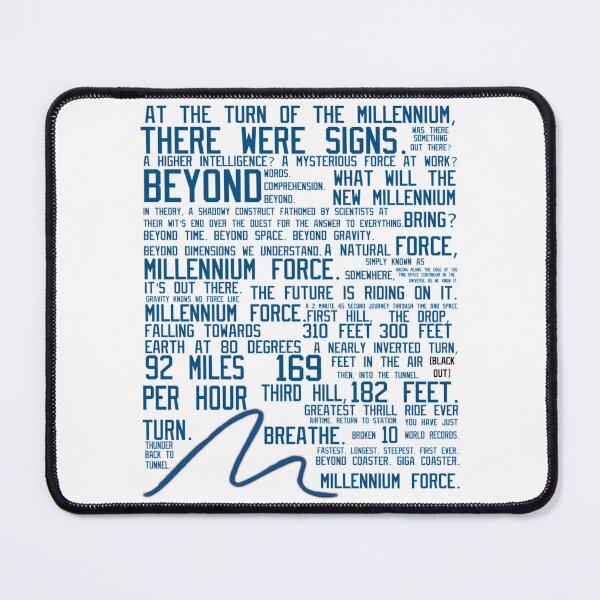 Item preview, Millennium Force Shirt Advertisement designed and sold by linosol.