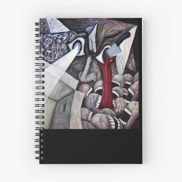 Item preview, Critical Mass - Original Dark Surreal Oil Painting by Frank Heiler designed and sold by frankheilerart.