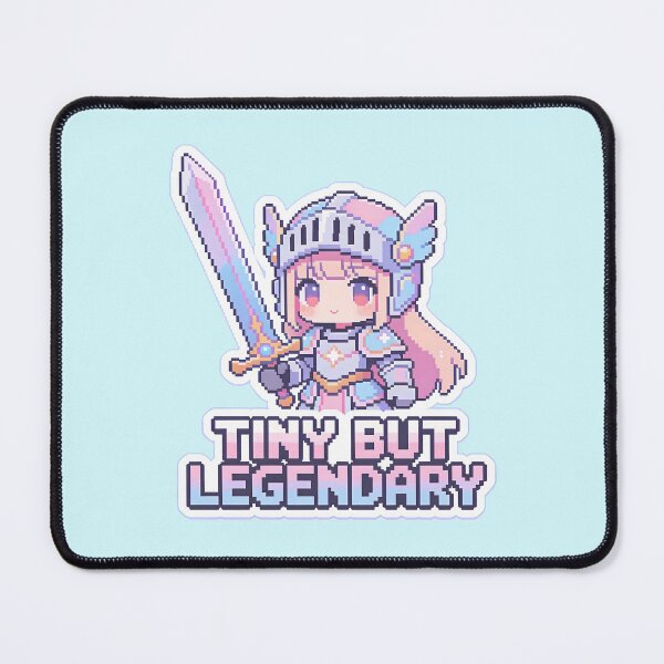 Item preview, Tiny But Legendary - Cute Knight Anime Pixel Art (Fantasy Warrior) designed and sold by PotionPixelArt.