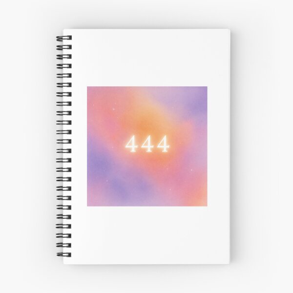 Item preview, 444 Angel Number Aesthetic Wall Art designed and sold by WildBloom Prints.