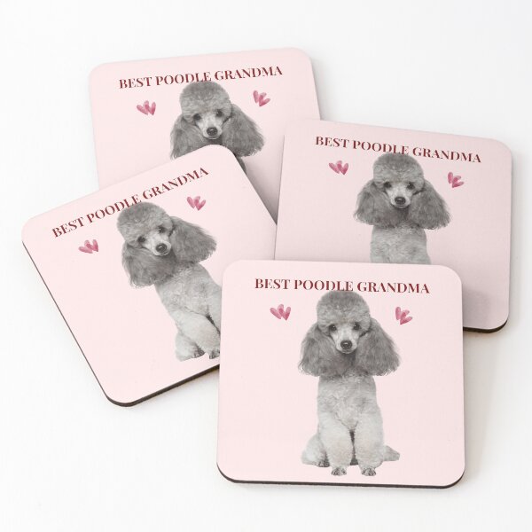Item preview, Best Poodle Grandma Gift Funny Dog Print designed and sold by chaos-and-curls.