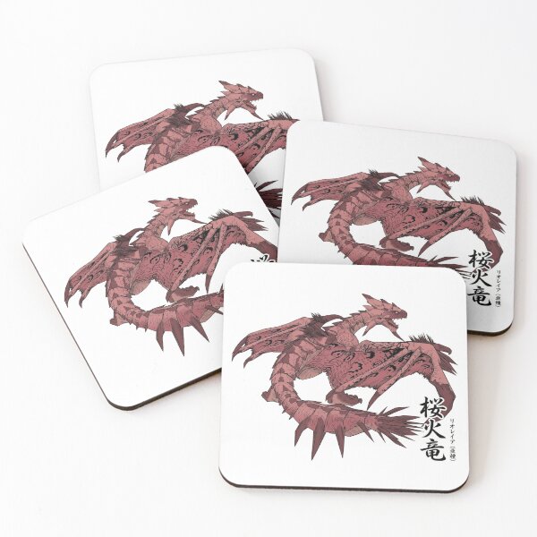 Item preview, Hard Core (HC) Pink Rathian "Cherry Blossom Fire Wyvern" designed and sold by regista.
