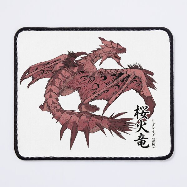 Item preview, Hard Core (HC) Pink Rathian "Cherry Blossom Fire Wyvern" designed and sold by regista.