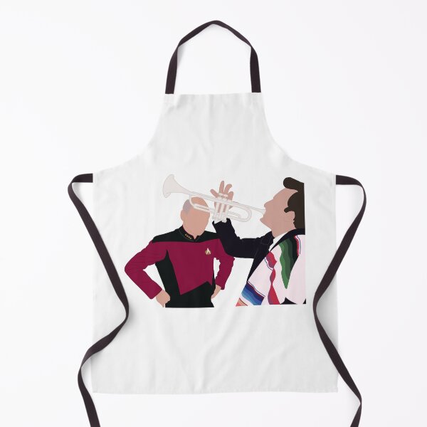 Item preview, Q’s Back - Q and Picard Faceless Art designed and sold by RoseDesigns05.
