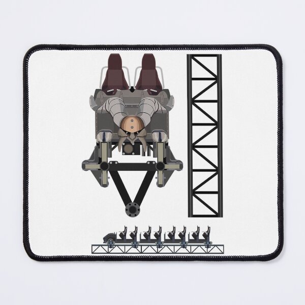 Item preview, Taron At Phantasialand Intamin Coaster Train Front designed and sold by linosol.
