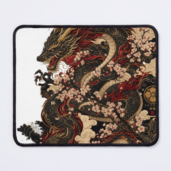Item preview, Legendary Dragon | Japanese Fantasy Dragon Graphic T-Shirt designed and sold by rushaib.