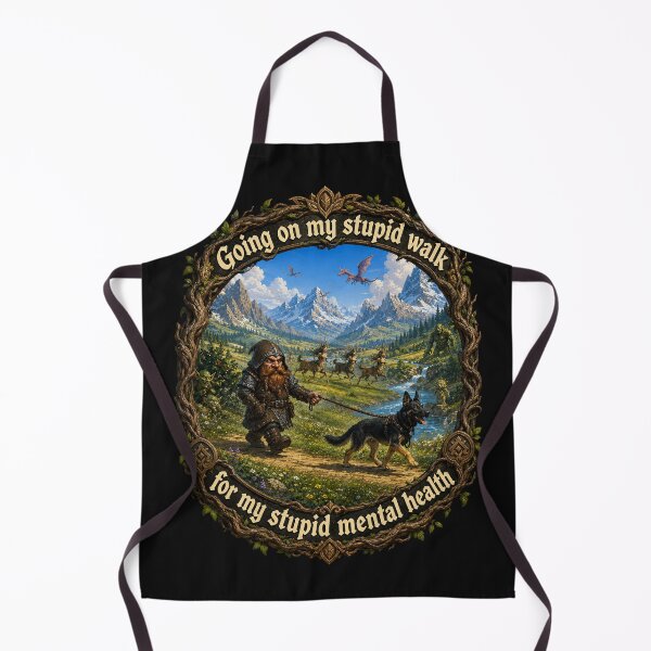 Item preview, Going on my stupid walk for my stupid mental health designed and sold by Pocket warren of mine.