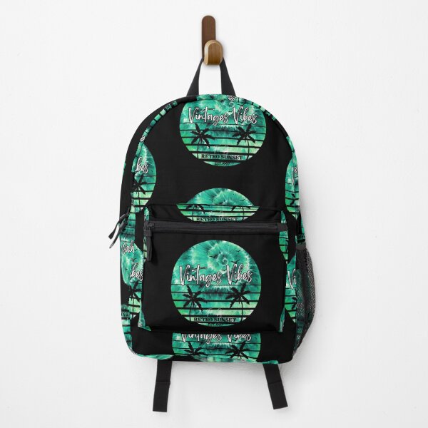 Item preview, Vintage Vibes Green Retro Sunset designed and sold by Vintages Vibes.