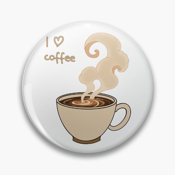 Item preview, I love coffee designed and sold by cat-and-pigeon.