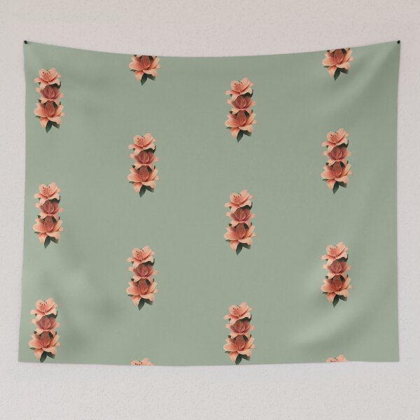 Item preview, Elegant Peach Lily - Cottagecore Botanical Aesthetic Art designed and sold by StoryVibes.